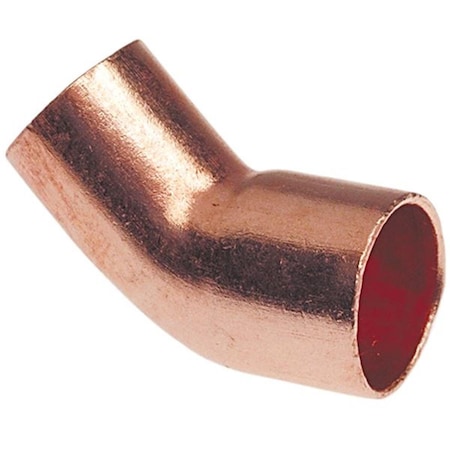 Nibco 34 in. Wrot Fitting x Copper Street 78 in. Outdoor Diameter 45 deg Elbow 606234
